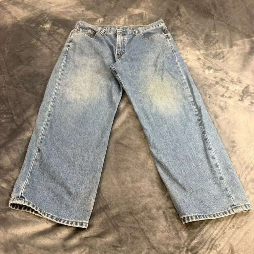 Levi Strauss & Co 550 Relaxed Fit Jeans Blue Denim. Levi's Mens Size 42x30